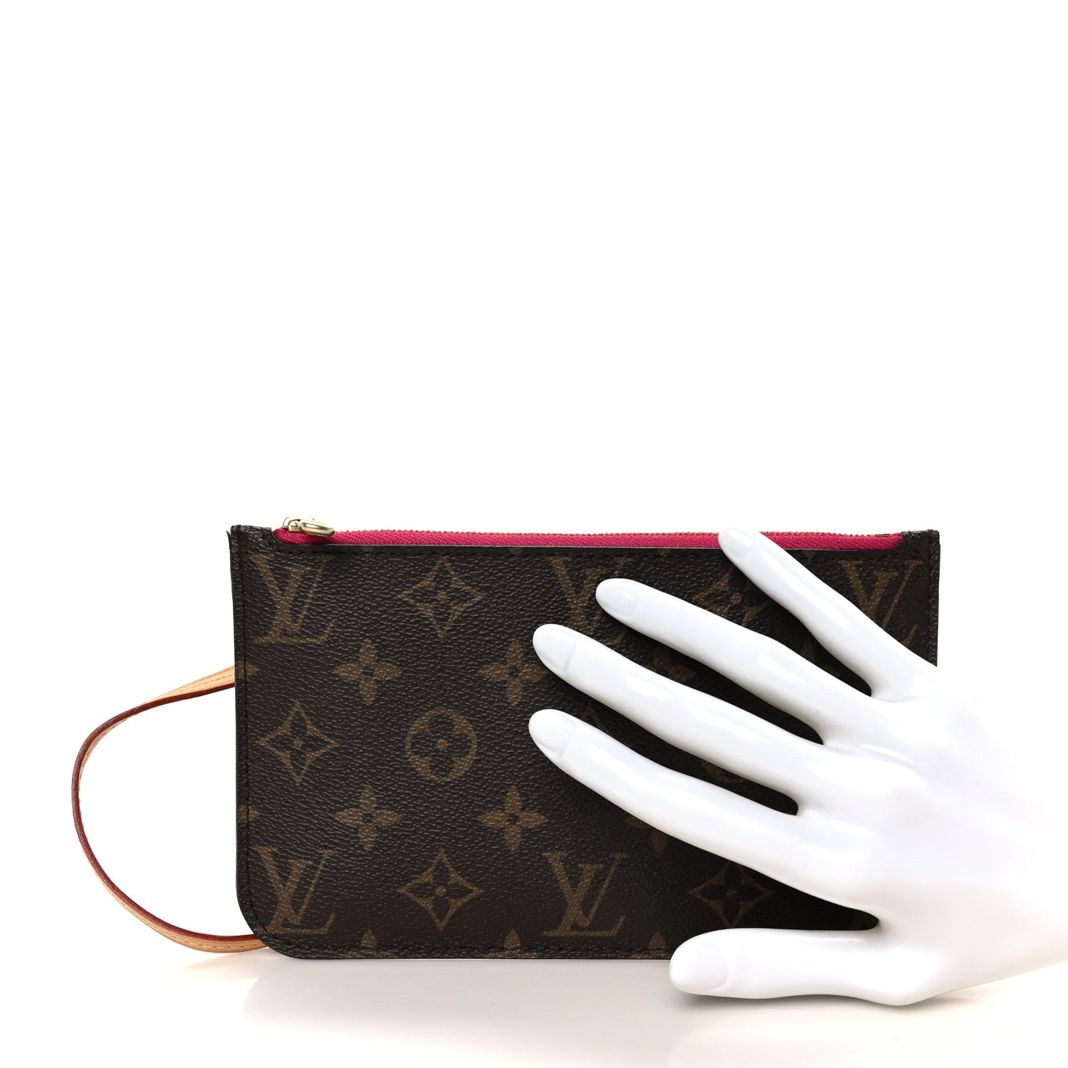 Louis Vuitton Monogram Neverfull PM Pochette Pivoine 2 of 9
