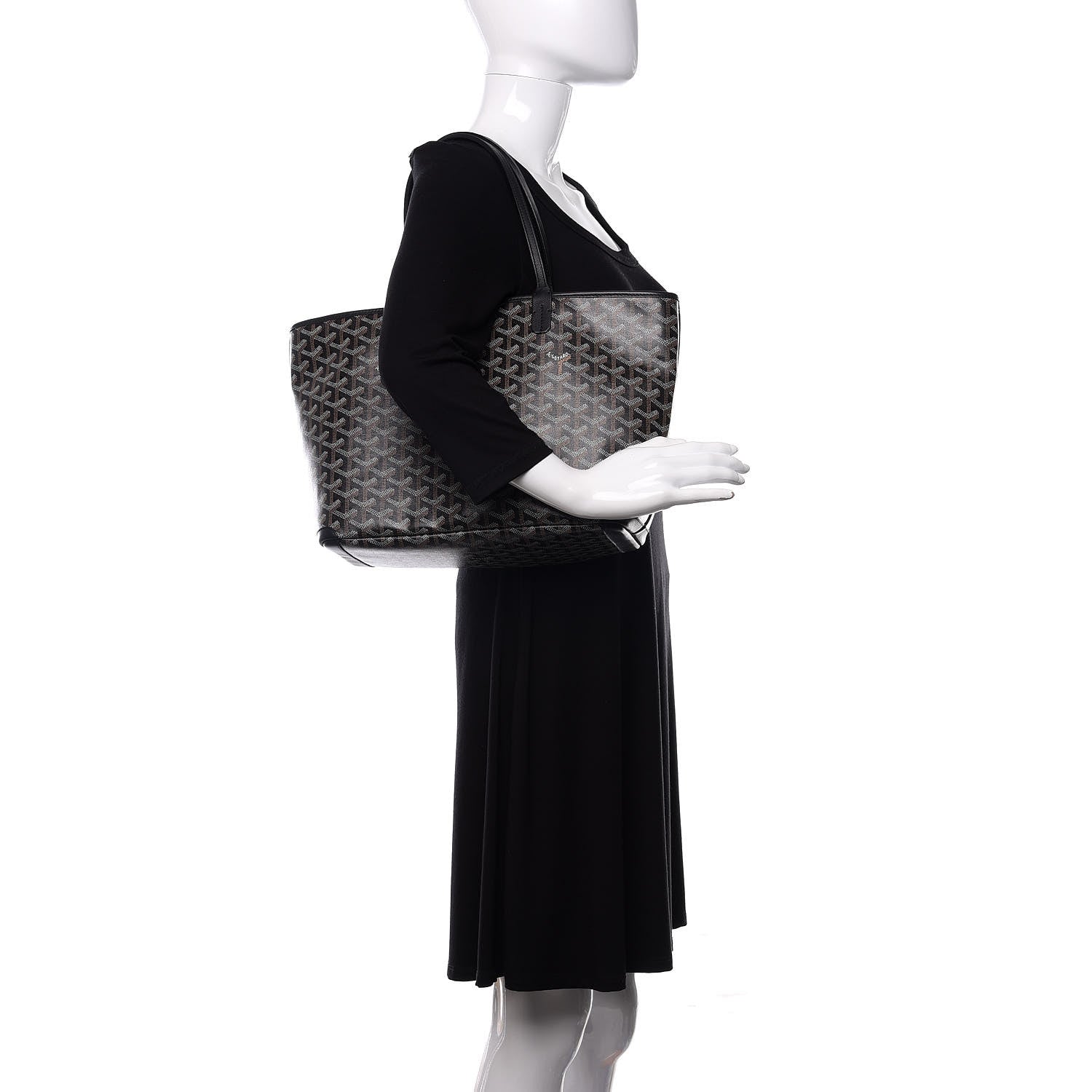 Goyard Goyardine Artois PM Black 1 of 9