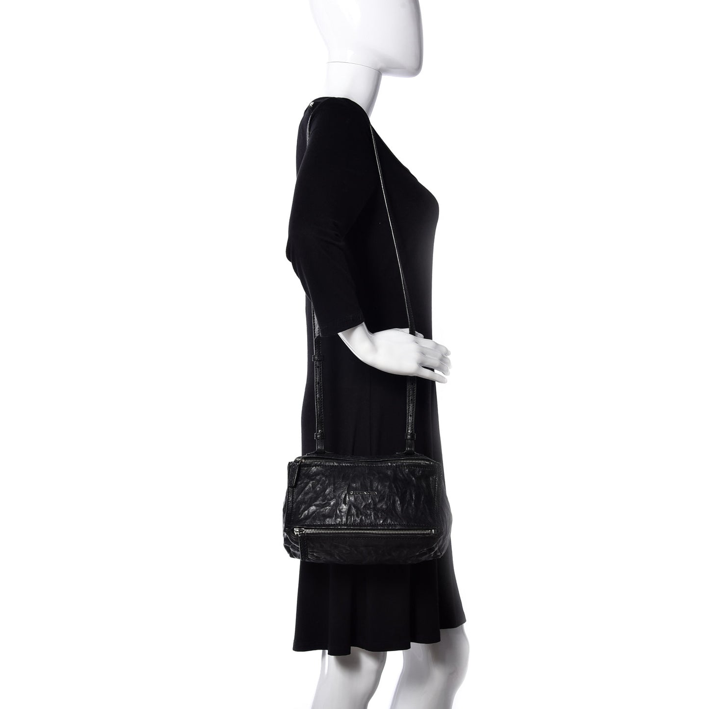 Tumbled Sheepskin Mini Pandora Black