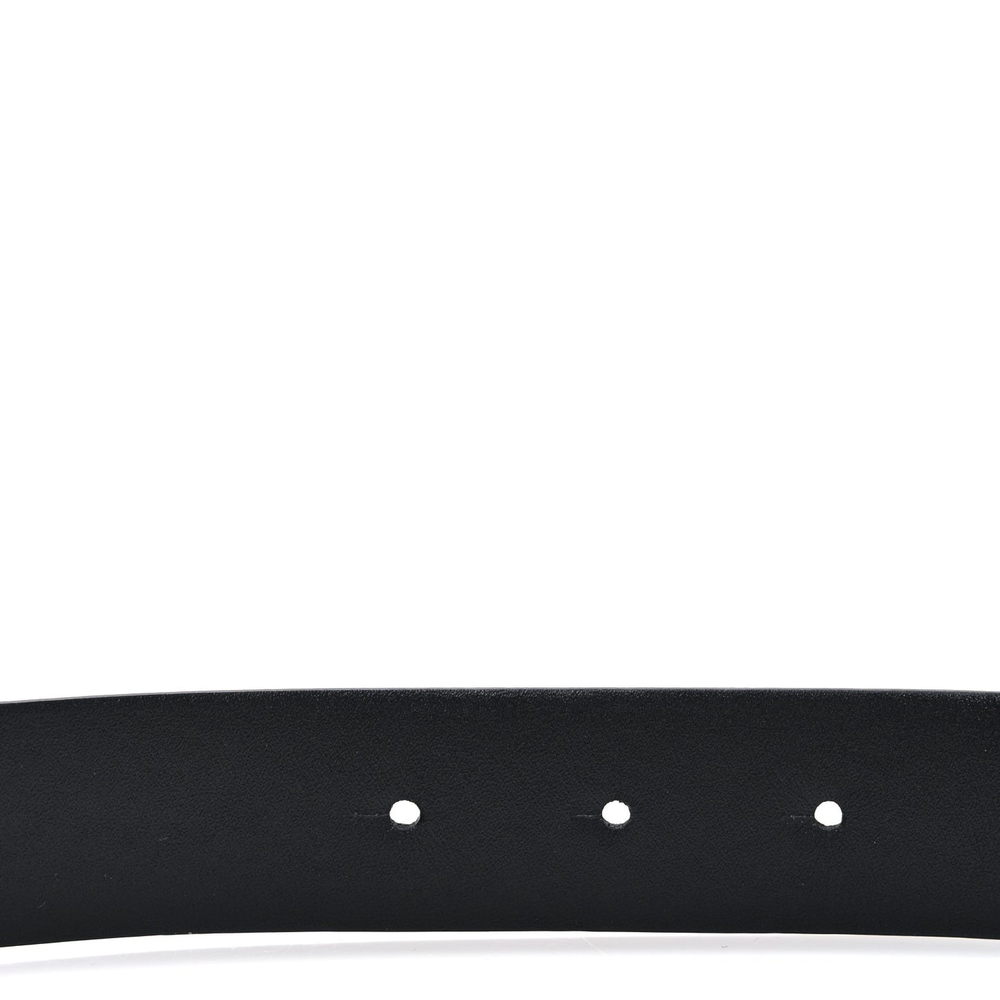Calfskin Pearl Crystal CC Belt 85 34 Black