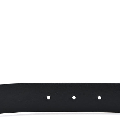 Chanel Calfskin Pearl Crystal CC Belt 85 34 Black 4 of 5