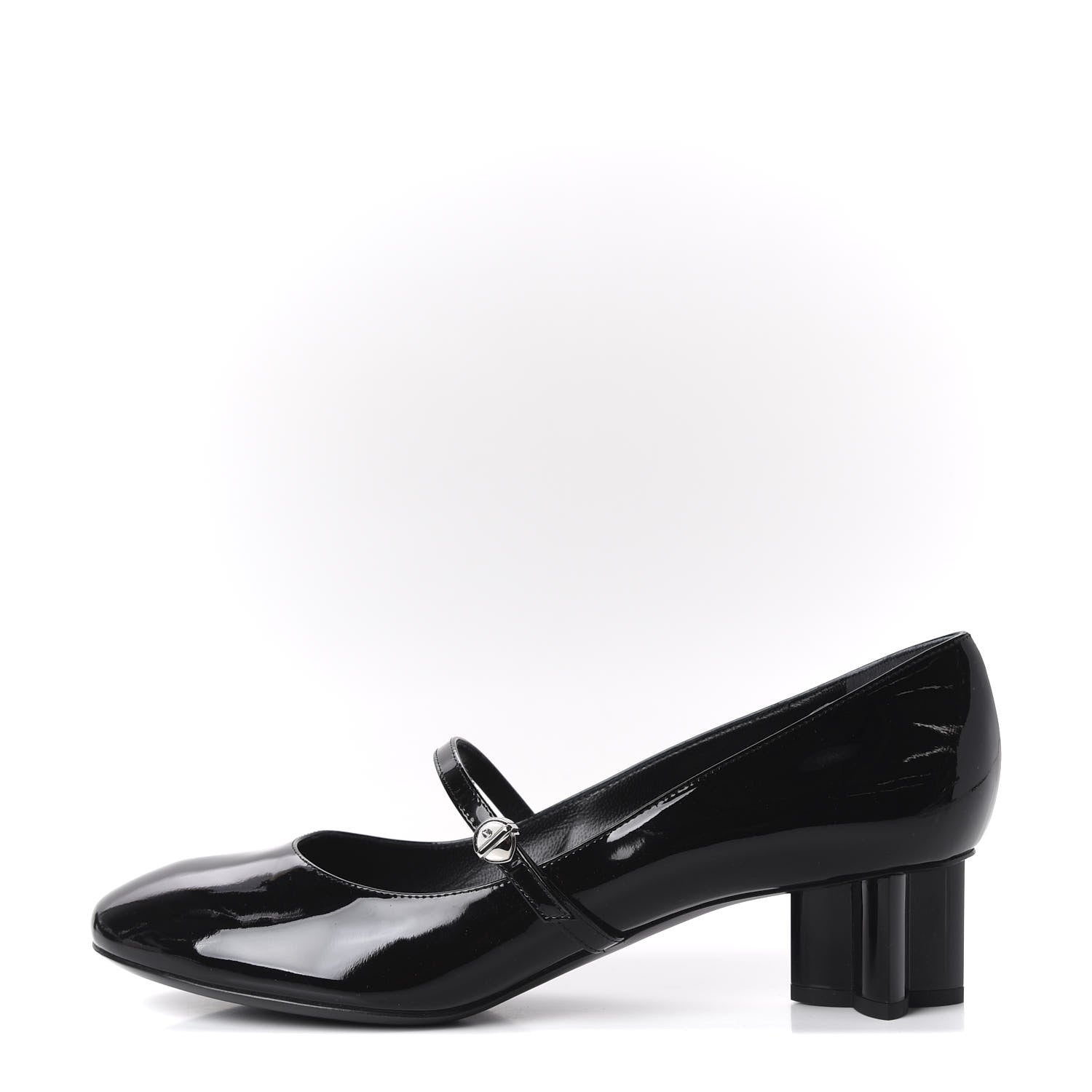 Louis Vuitton Patent Uniformes Silhouette 40mm Pumps 40 Black 1 of 9