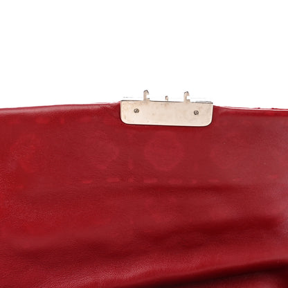 Christian Dior Patent Cannage New Lock Flap Red 14 of 14
