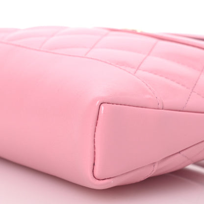 Chanel Shiny Lambskin Quilted Nano 31 Shopping Bag Pink 10 of 11