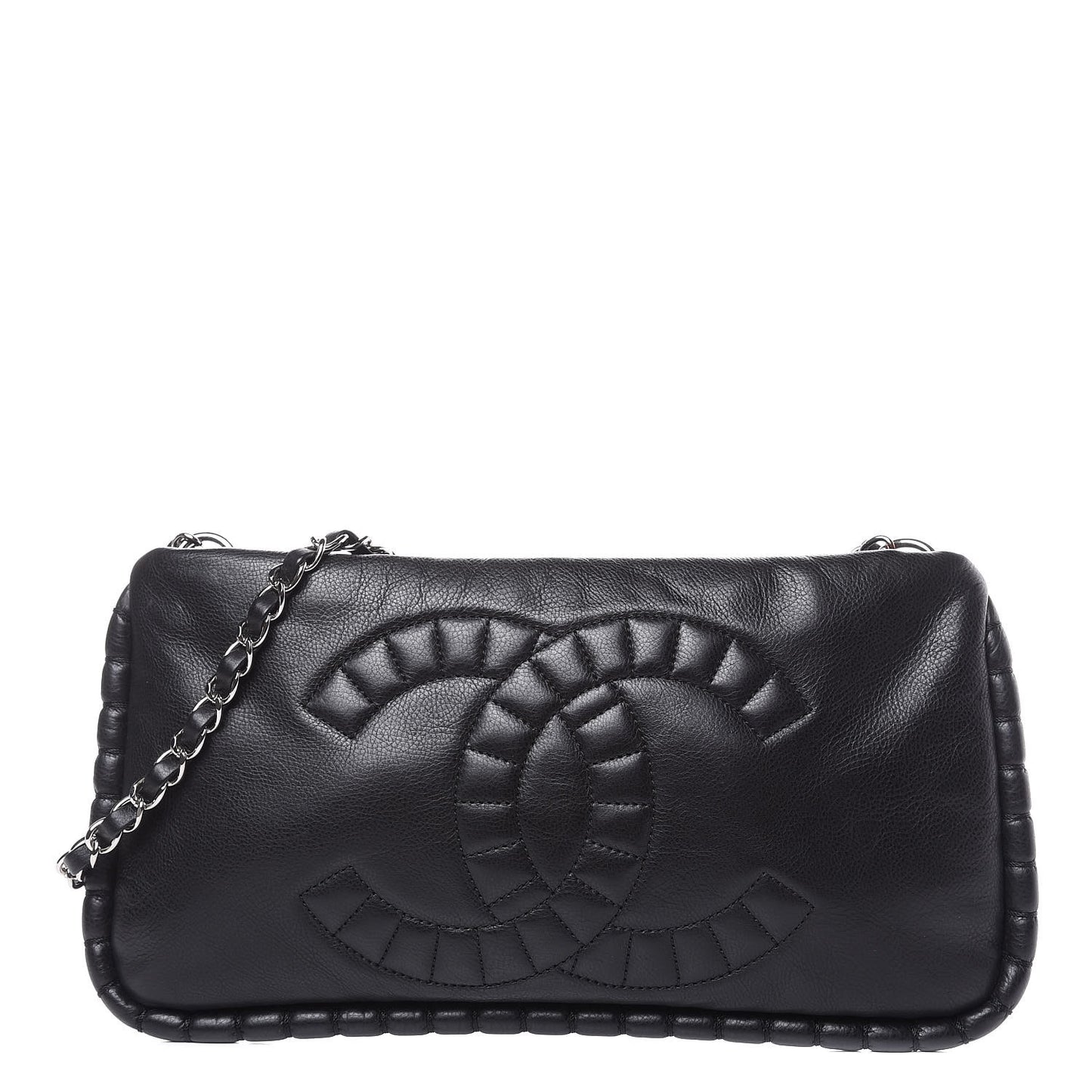 Calfskin On the Bund Pochette Black