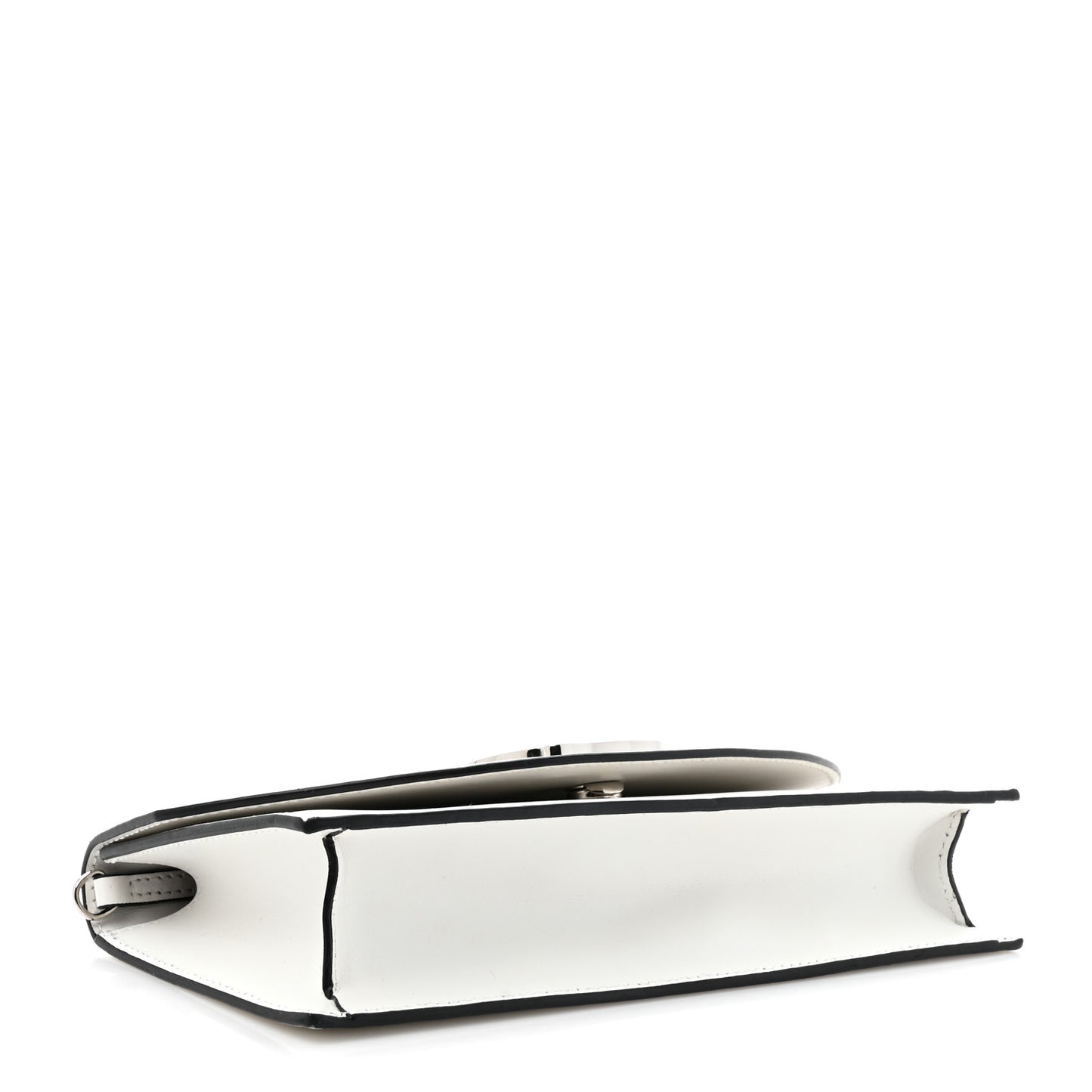 Calfskin Loubi54 Crossbody Clutch White