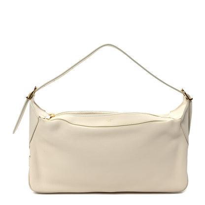 Celine Supple Calfskin Medium Romy Shoulder Bag Rice 1 of 9