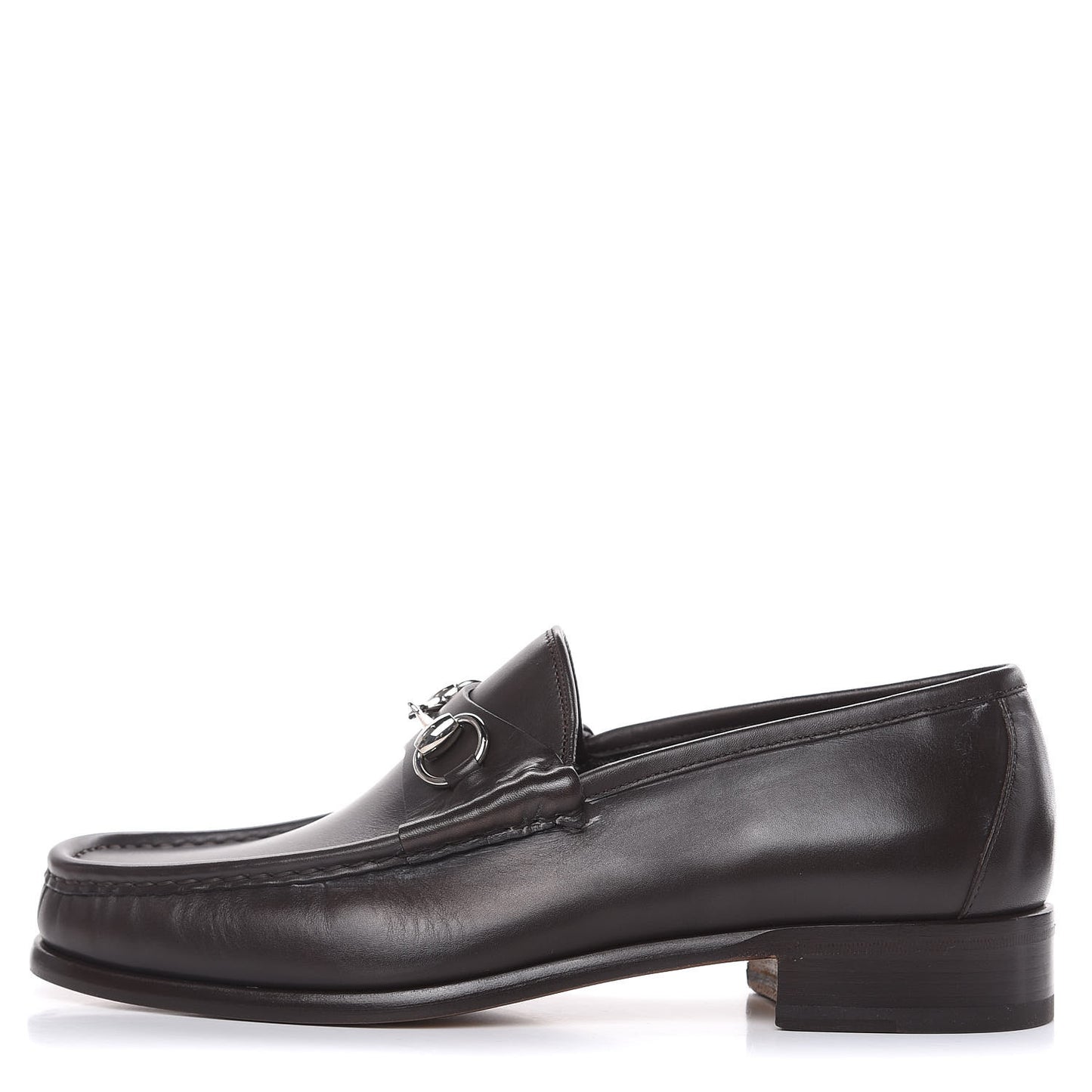 Calfskin Mens 1953 Horsebit Loafers 8.5 Marrone