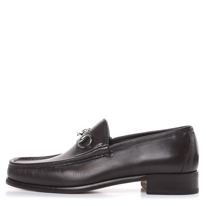 Gucci Calfskin Mens 1953 Horsebit Loafers 8.5 Marrone 1 of 10