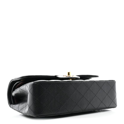 Chanel Caviar Quilted Small Double Flap Black 4 of 11