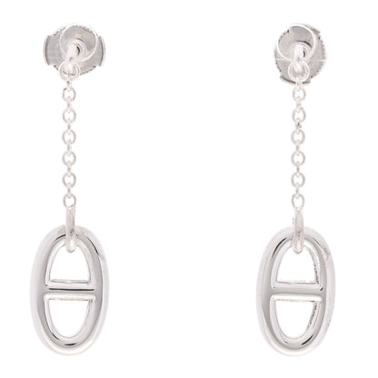 Hermes Sterling Silver Farandole Drop Earrings 1 of 5