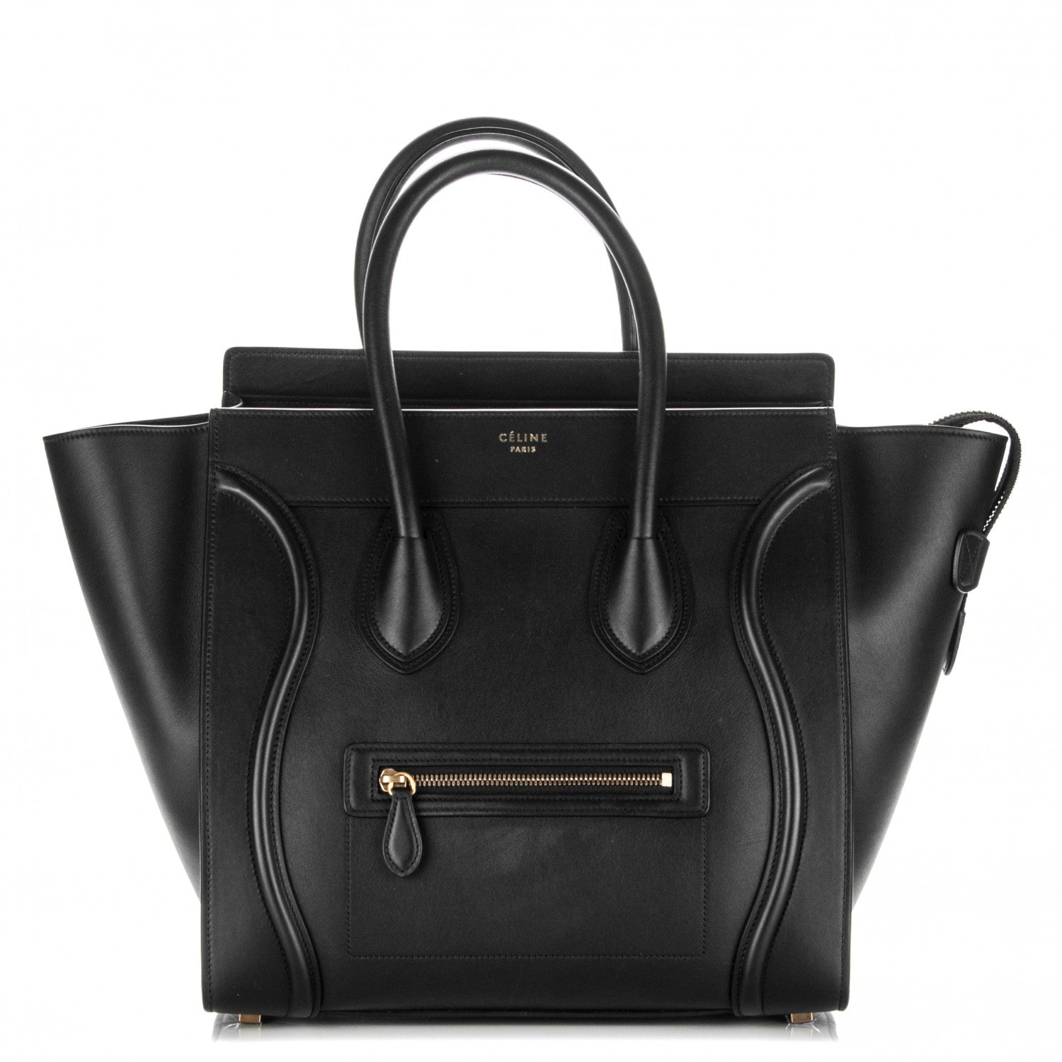 Celine Smooth Calfskin Mini Luggage Black 1 of 7