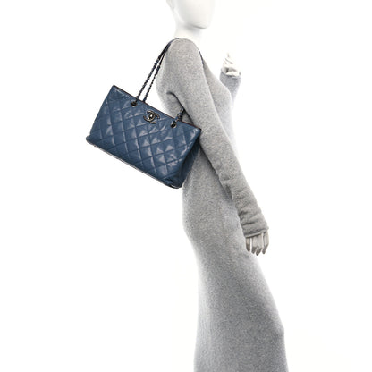 Chanel Caviar Medium Be Caviar Tote Blue 2 of 10