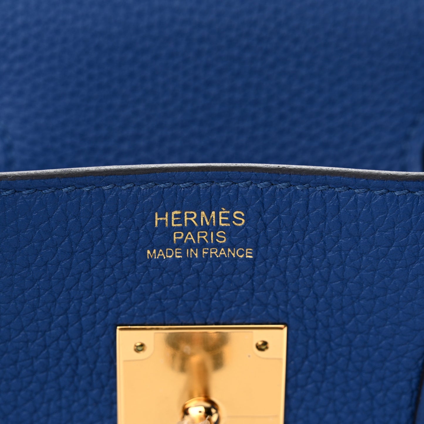 Togo Birkin 30 Bleu France