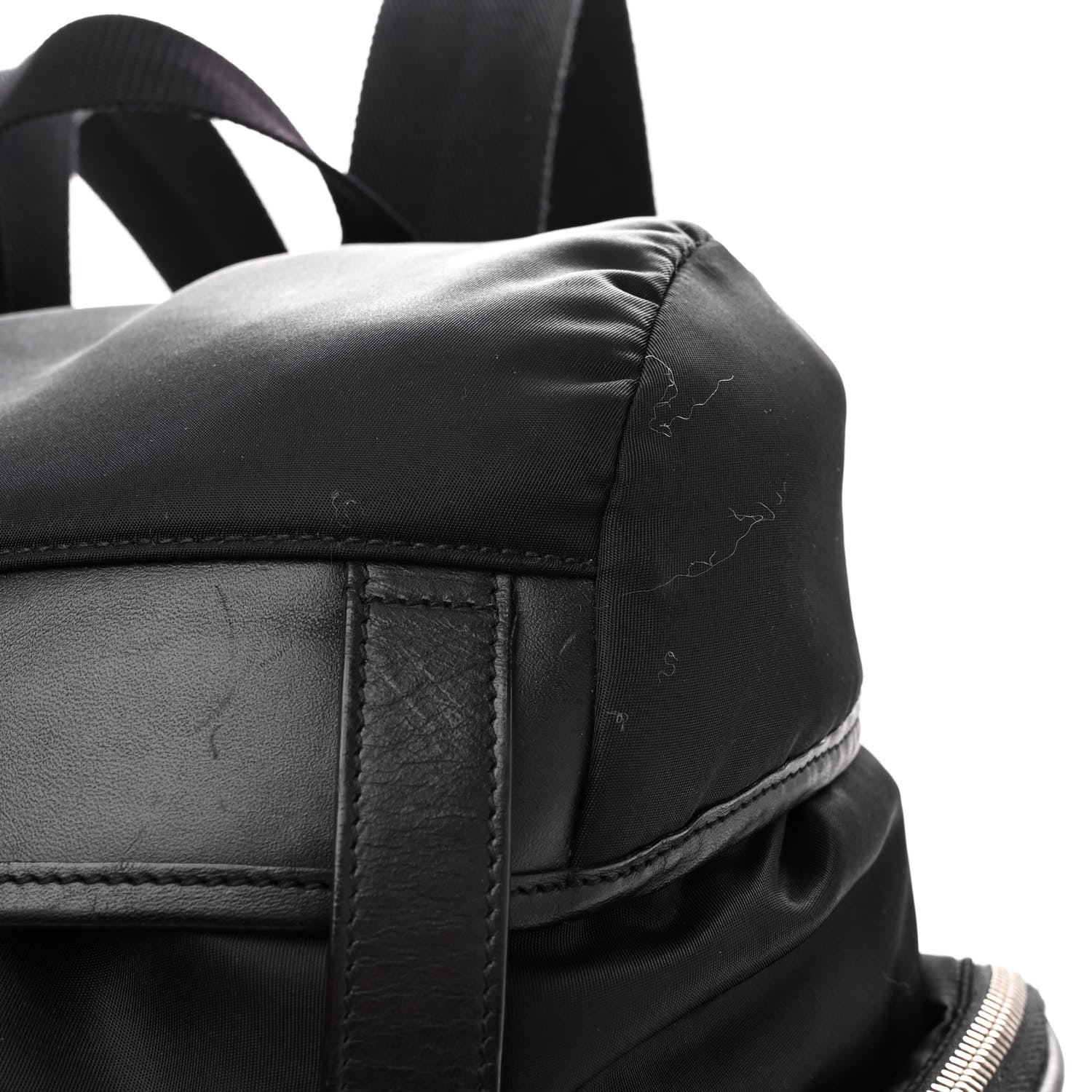 Saint Laurent Nylon City Fold Up Backpack Black 11 of 11