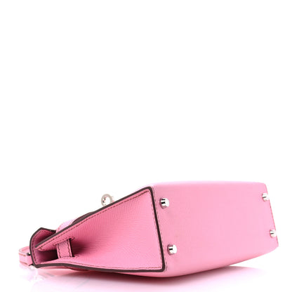 Hermes Epsom Mini Kelly Sellier 20 5P Pink 4 of 13