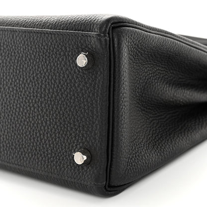 Hermes Togo Kelly Retourne 28 Black 10 of 14