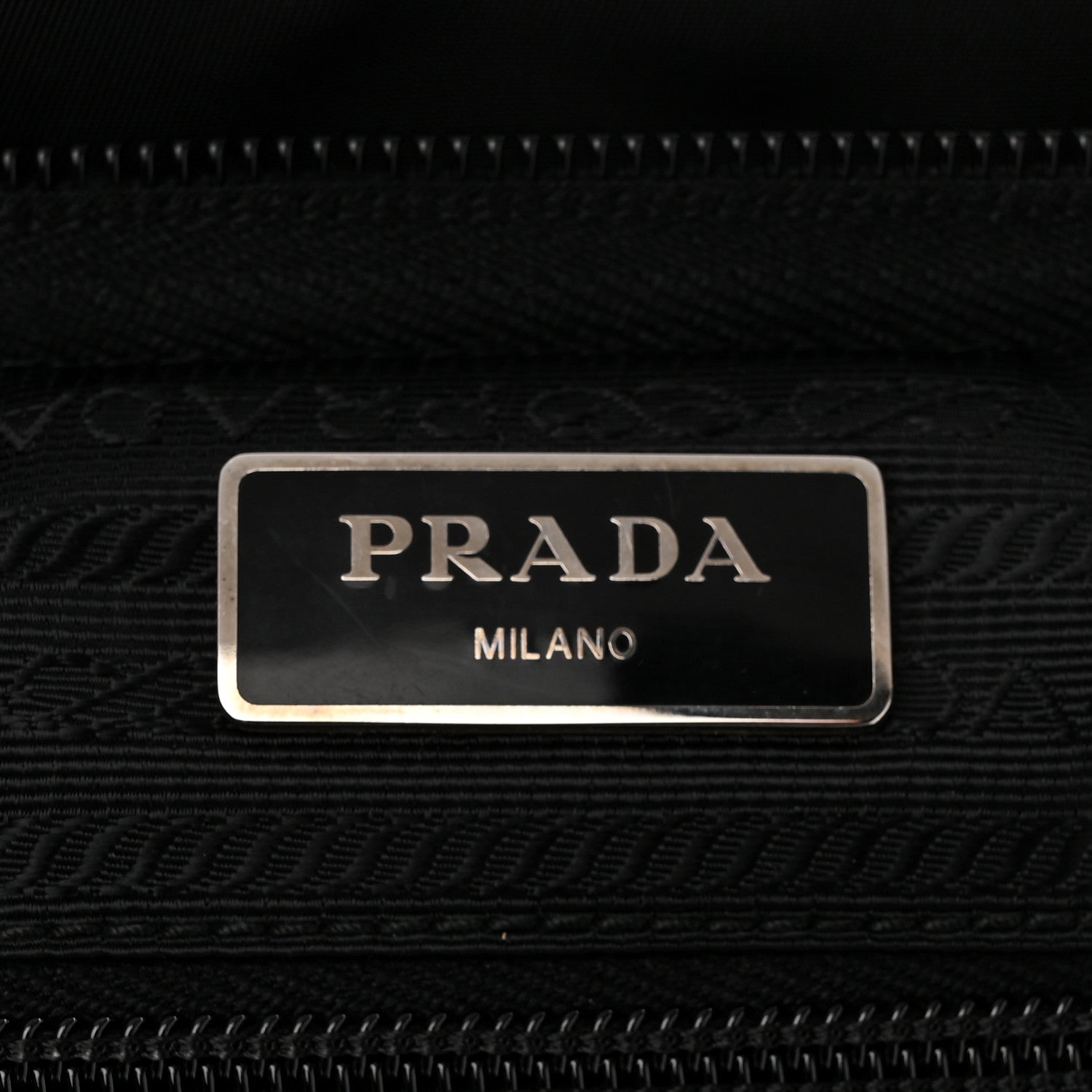 Prada Tessuto Nylon Saffiano Briefcase Black 7 of 15
