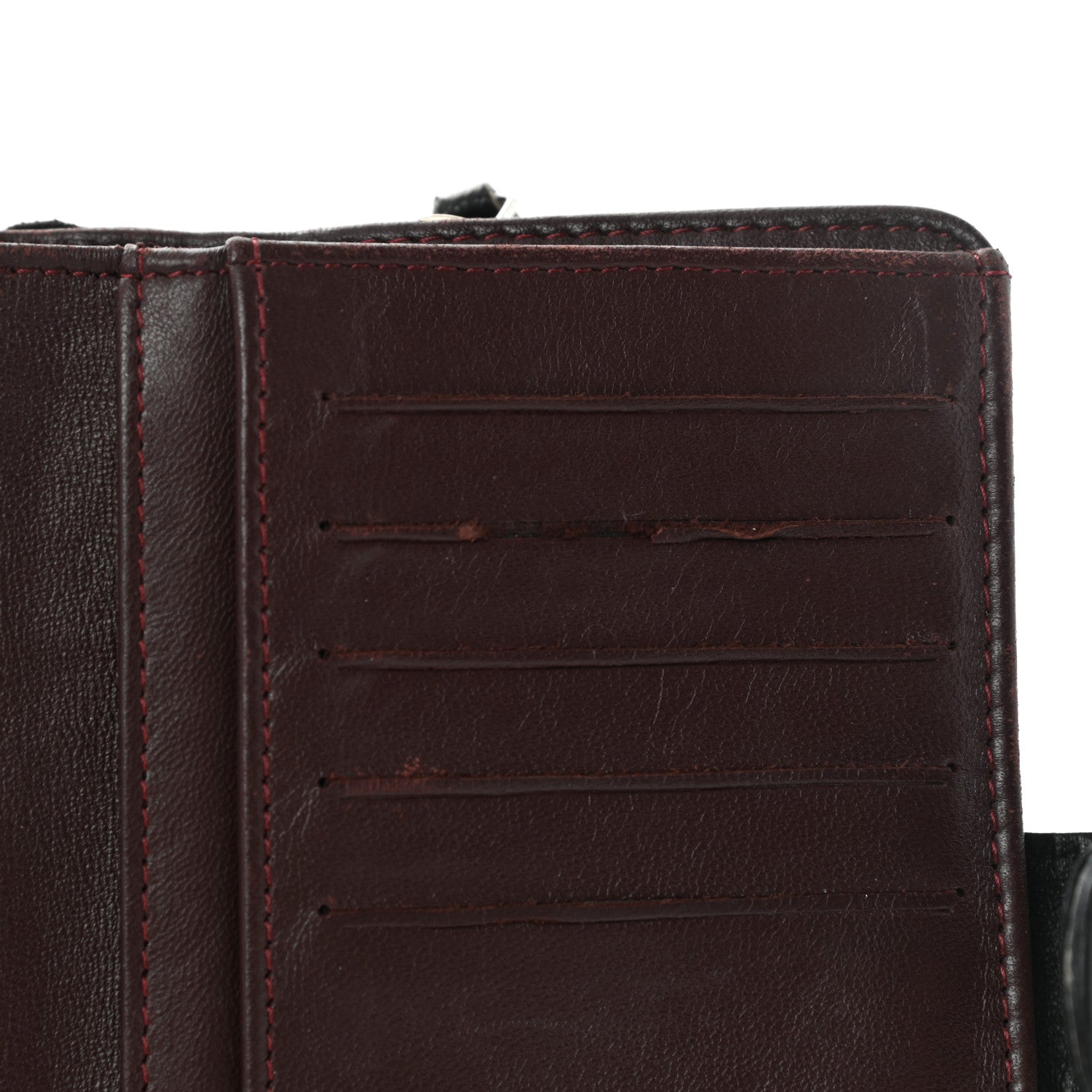 Chanel Lambskin Quilted Zipped Pocket Wallet Black 12 of 12