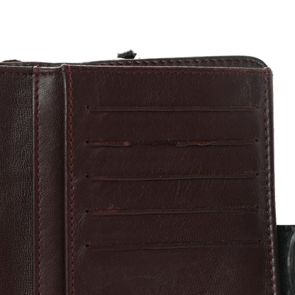 Chanel Lambskin Quilted Zipped Pocket Wallet Black 12 of 12