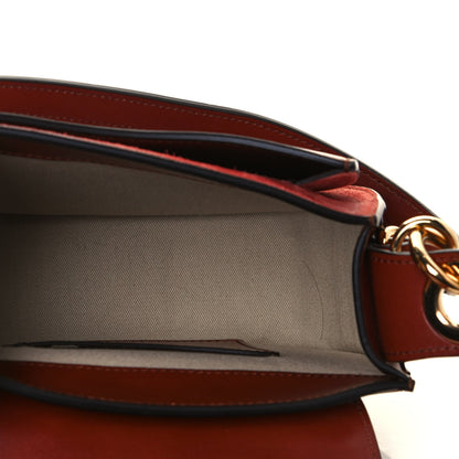 Chloe Calfskin Small Tess Bag Sepia Brown 5 of 14