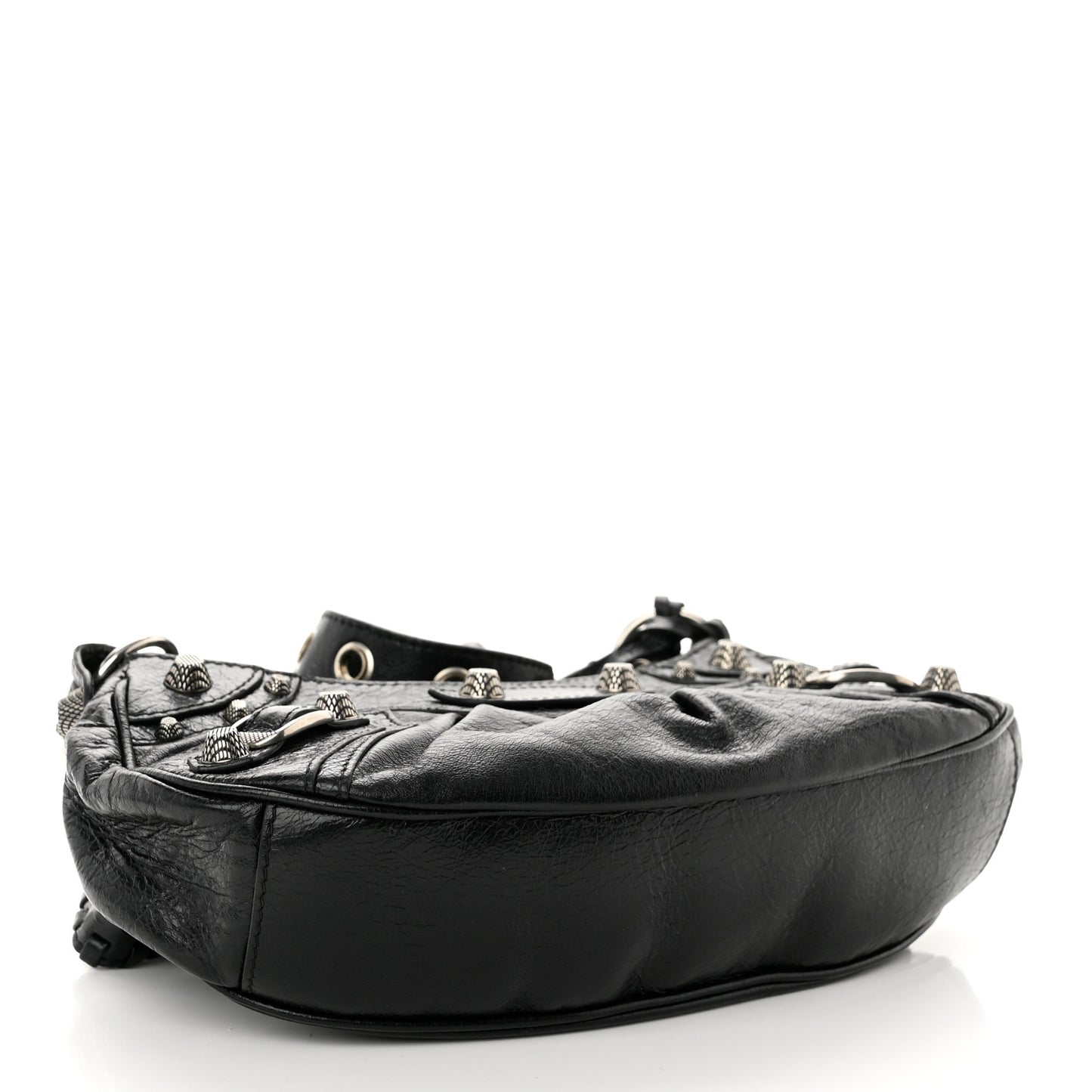 Agneau Arena Le Cagole Shoulder Bag XS Black