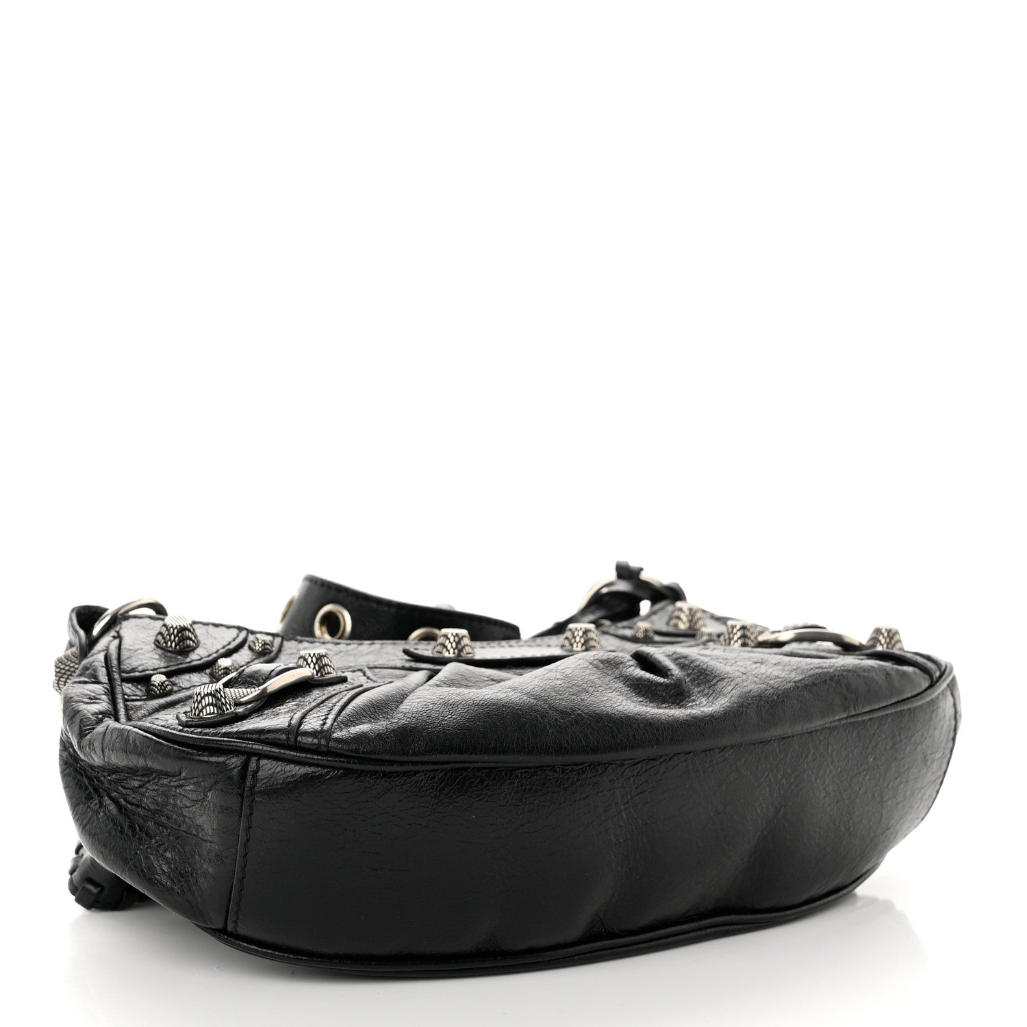 Balenciaga Agneau Arena Le Cagole Shoulder Bag XS Black 4 of 9
