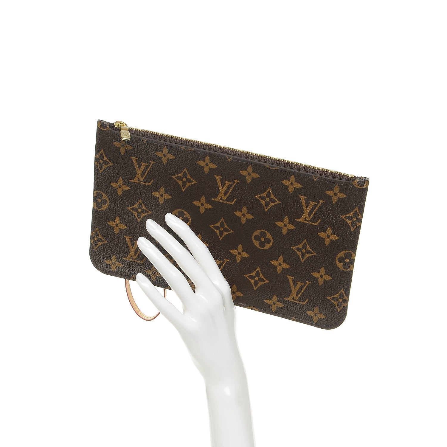 Louis Vuitton Monogram Neverfull MM GM Pochette 2 of 8