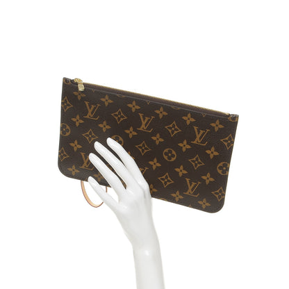 Louis Vuitton Monogram Neverfull MM GM Pochette 2 of 8