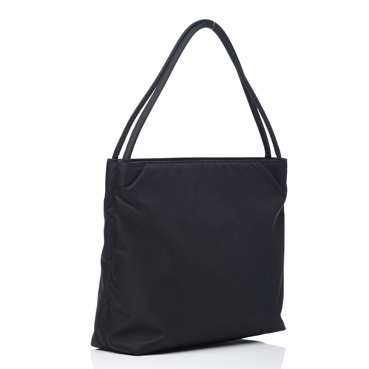 Nylon Vela Shoulder Bag Black
