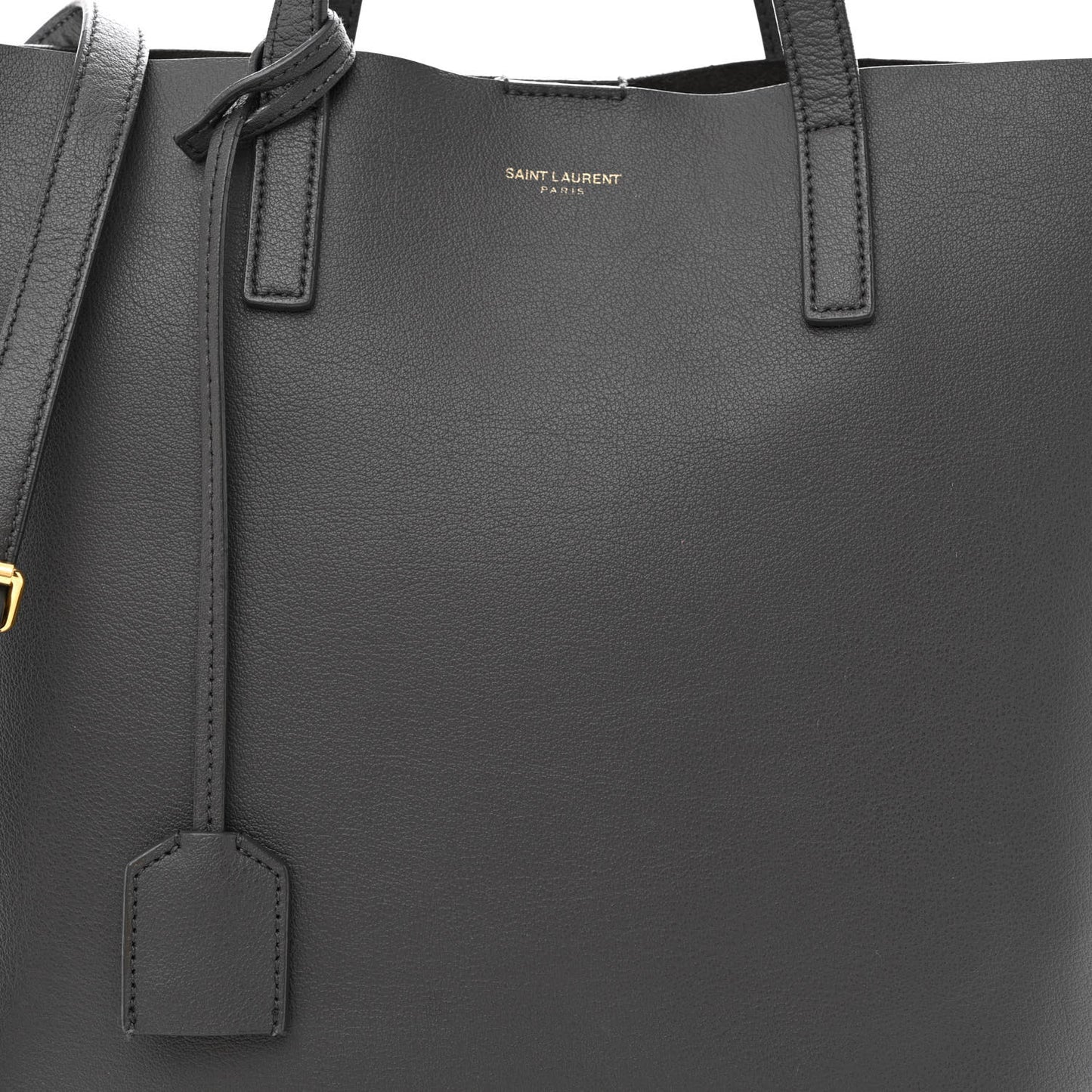 Calfskin Toy Shopping Tote Earth Grey