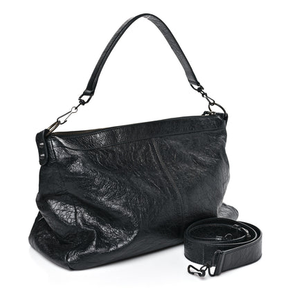 Balenciaga Agneau Arena Men Medium Le City Moto Black 3 of 9