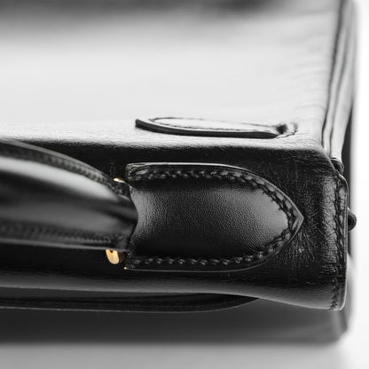 Hermes Box Kelly Retourne 28 Black 8 of 25