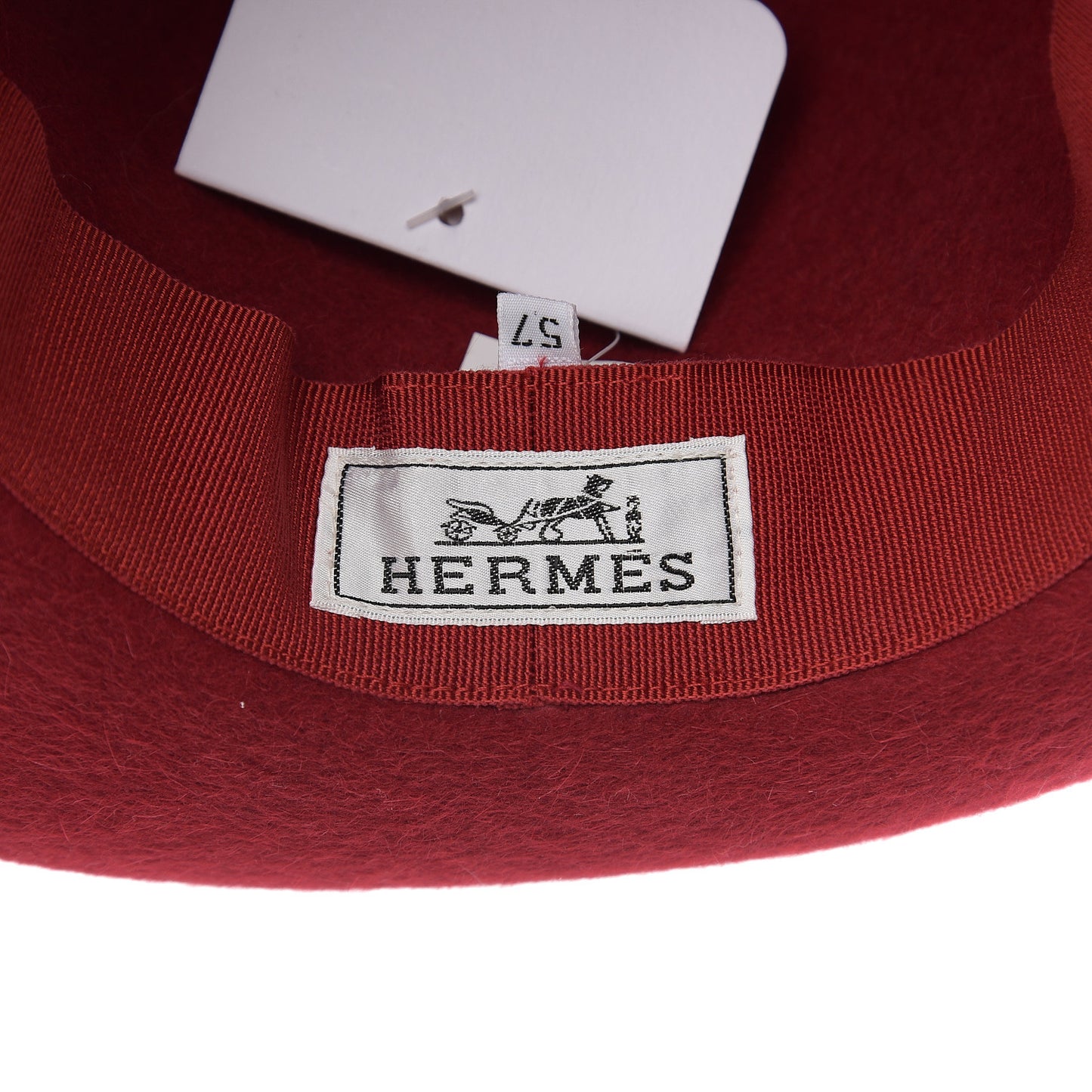 Feutre Chapeau Hat 57 Rouge Profond