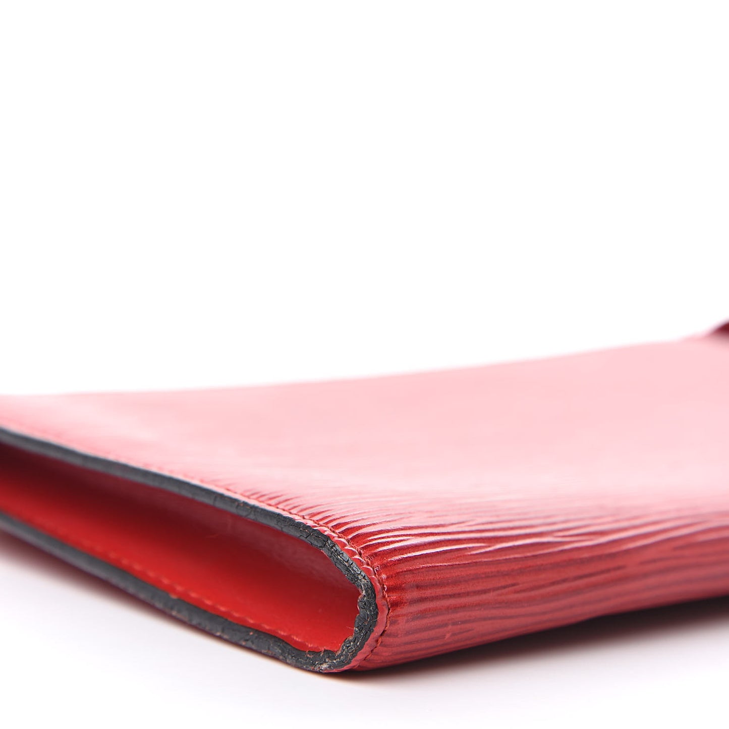 Epi Pochette Accessories 24 Castillan Red