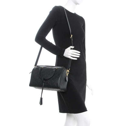 Louis Vuitton Empreinte Speedy Bandouliere 25 NM Black 2 of 9