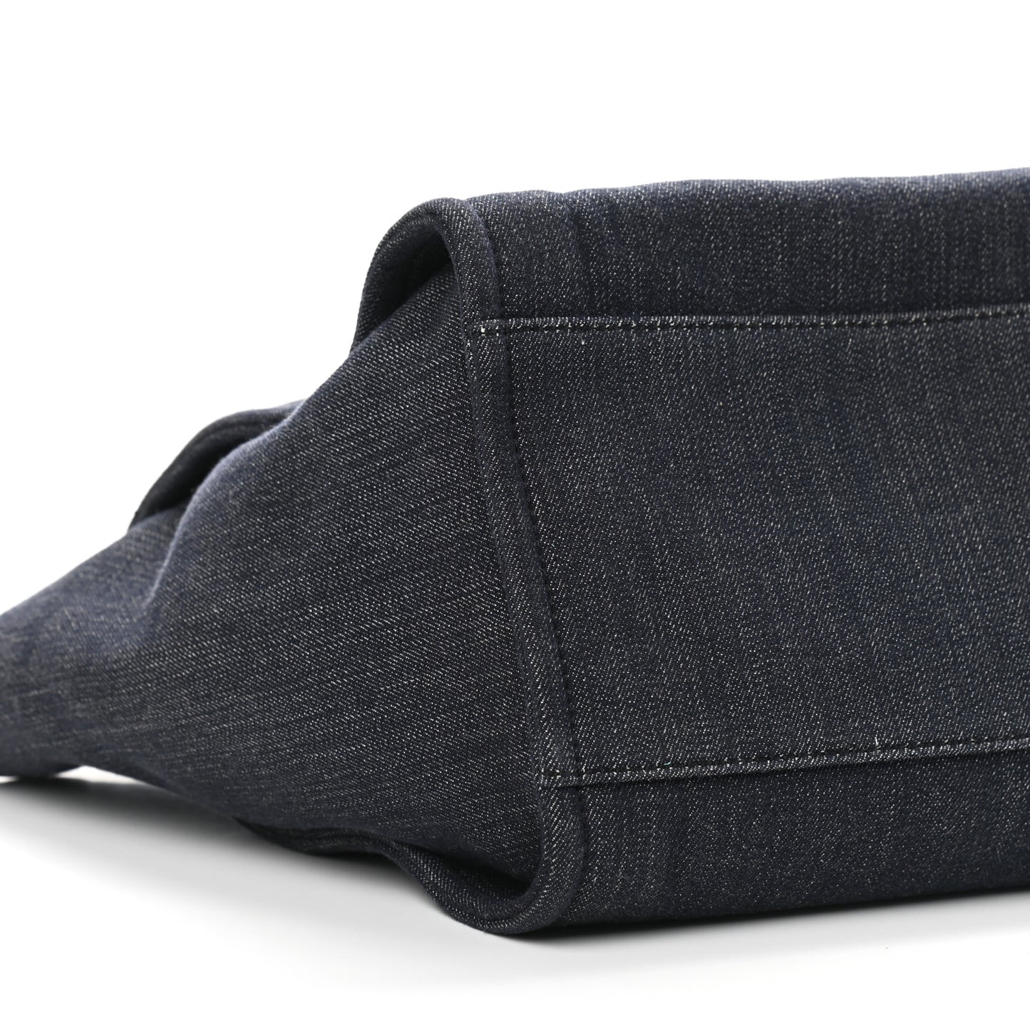 Denim Medium Deauville Tote Dark Blue