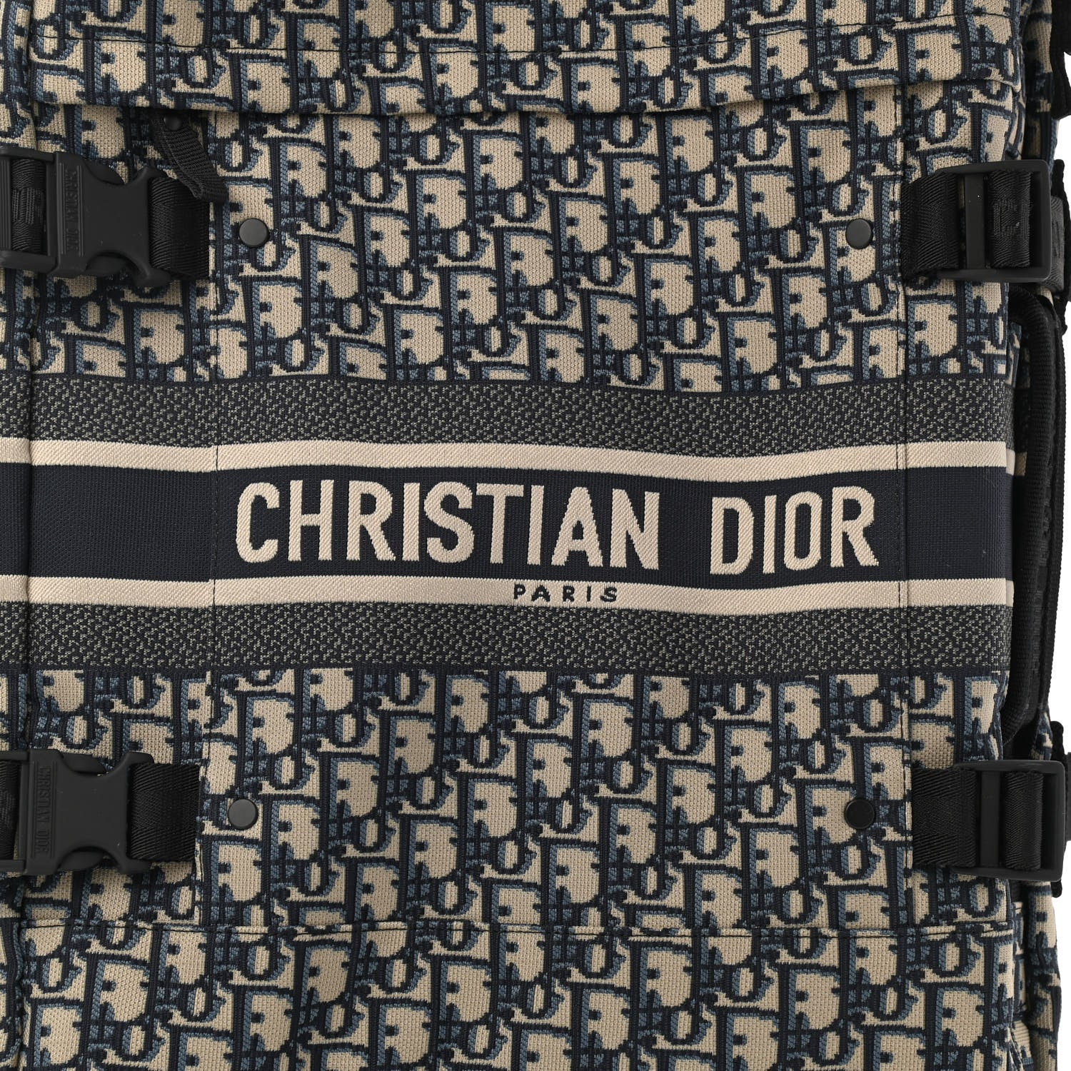 Christian Dior Oblique Small DiorTravel Suitcase Blue 7 of 10