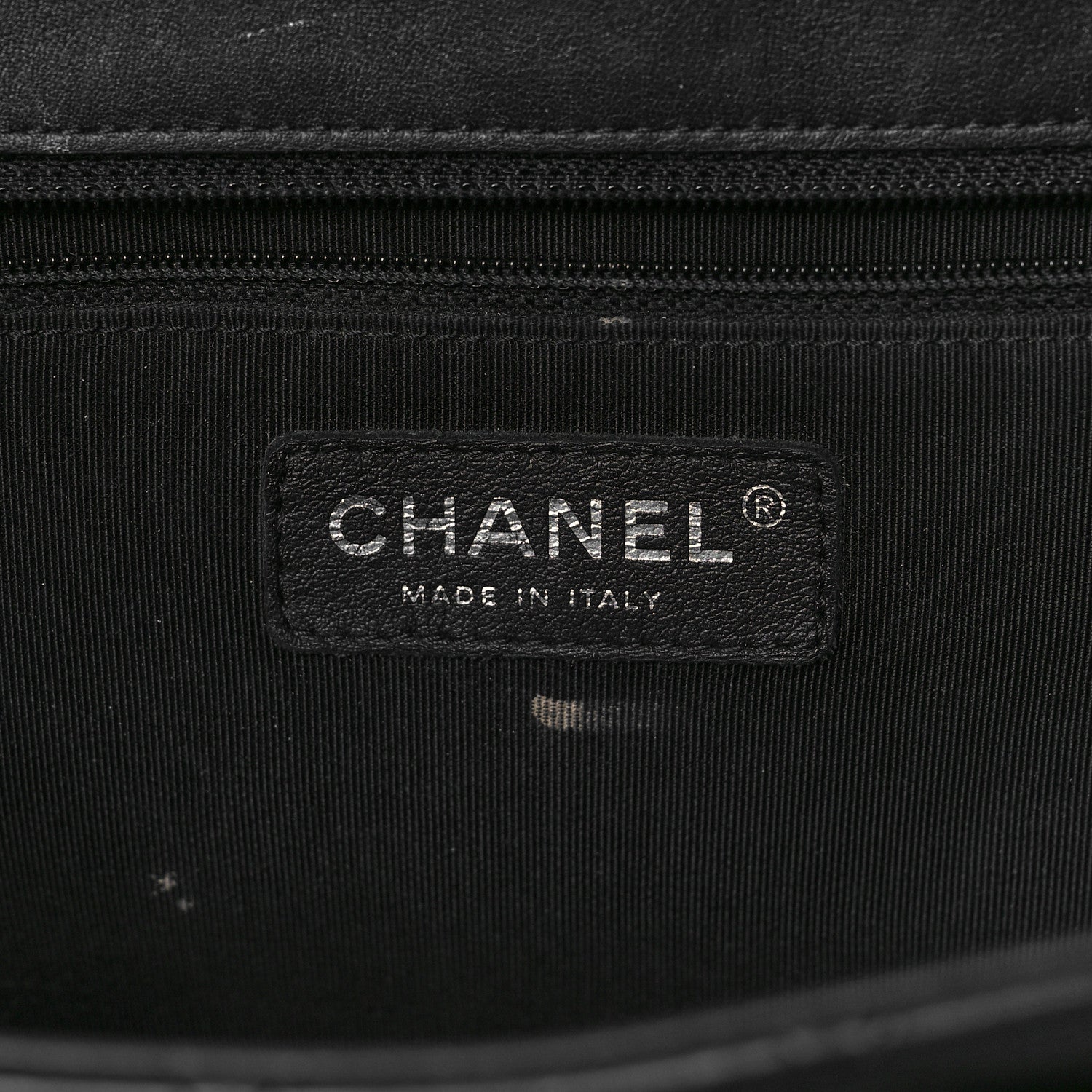 Chanel Calfskin Quilted Flap Tote Black 6 of 15