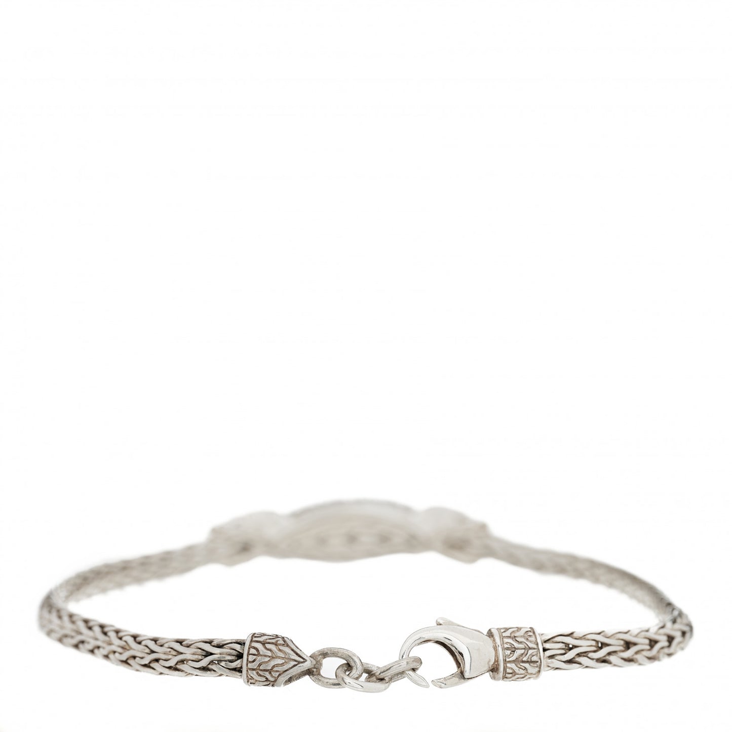 Sterling Silver Diamond Asli Classic Chain Station Bracelet