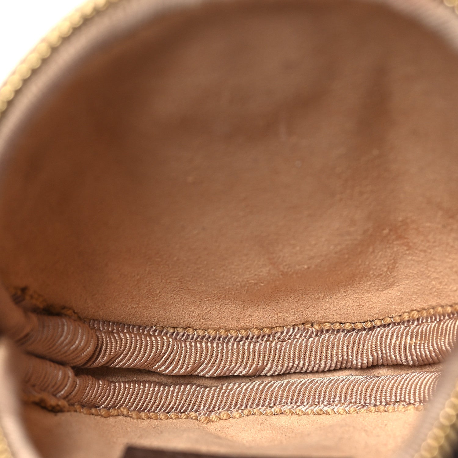 Gucci GG Supreme Monogram Web Mini Ophidia Round Bag Beige New Acero 5 of 10