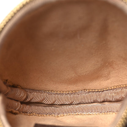 Gucci GG Supreme Monogram Web Mini Ophidia Round Bag Beige New Acero 5 of 10