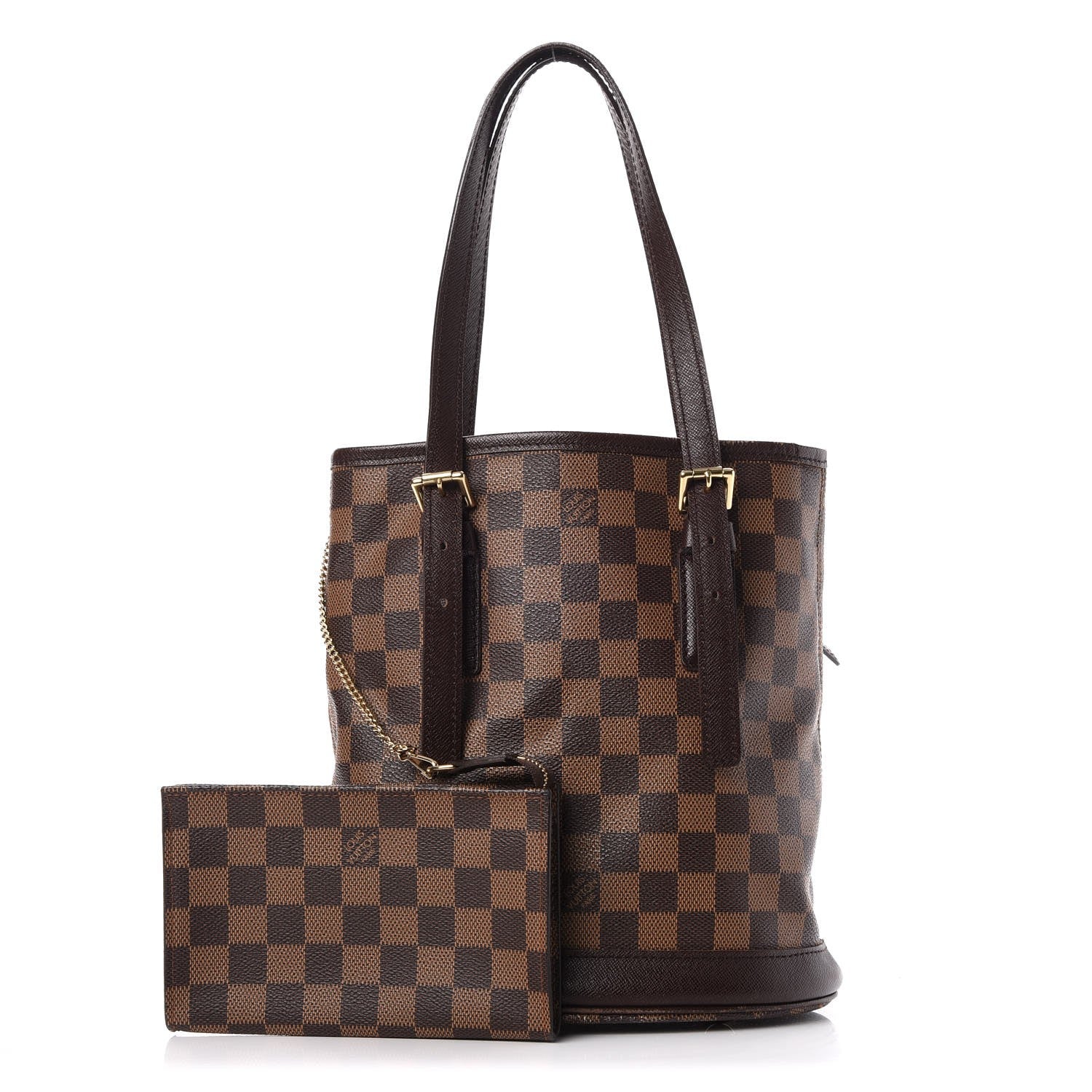 Louis Vuitton Damier Ebene Marais Bucket 23 1 of 16