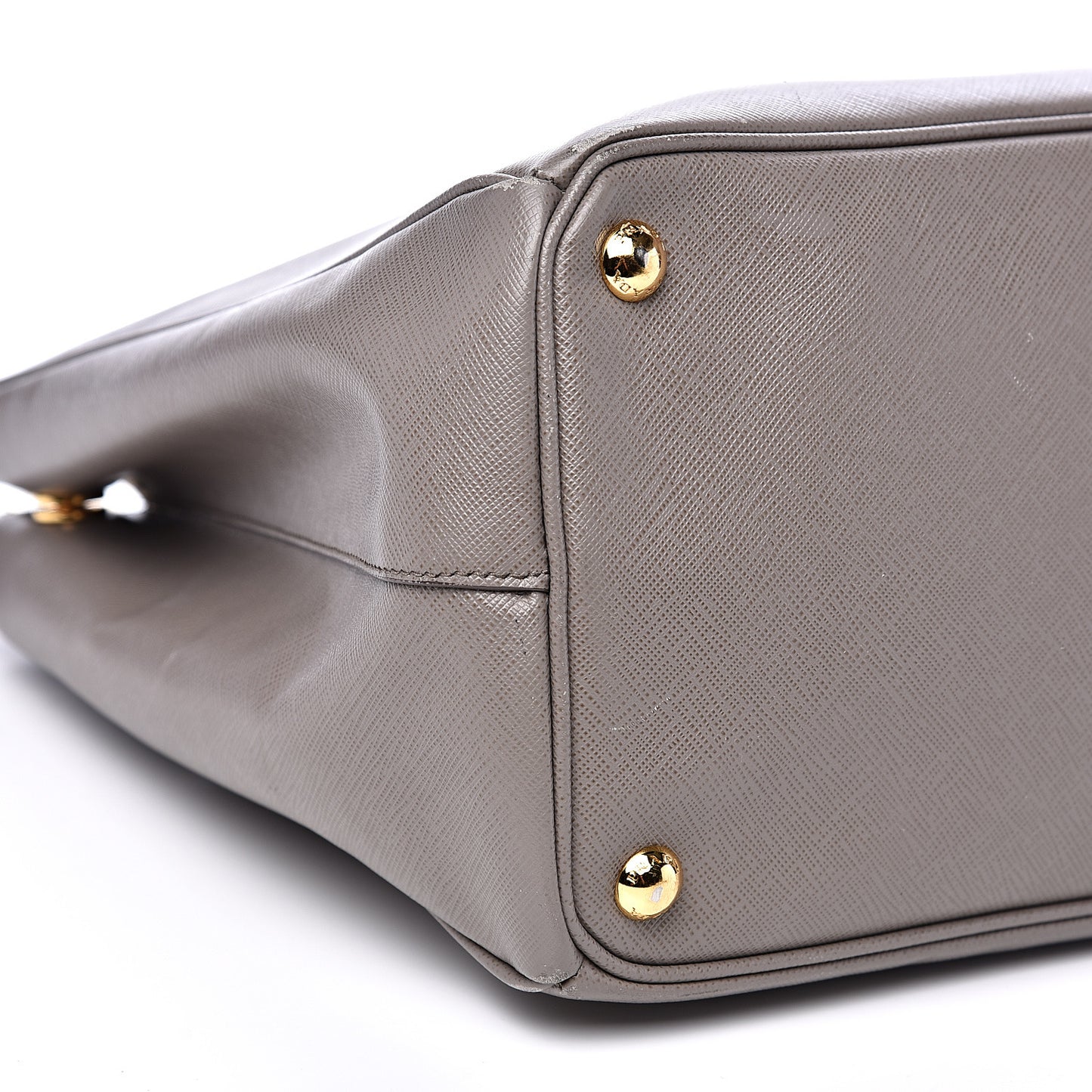 Saffiano Large Galleria Double Zip Tote Argilla