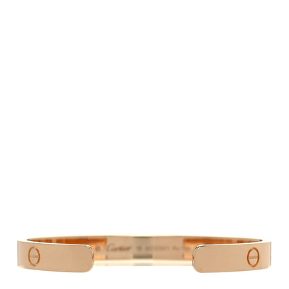 Cartier 18K Yellow Gold LOVE Cuff Bracelet 16 3 of 5