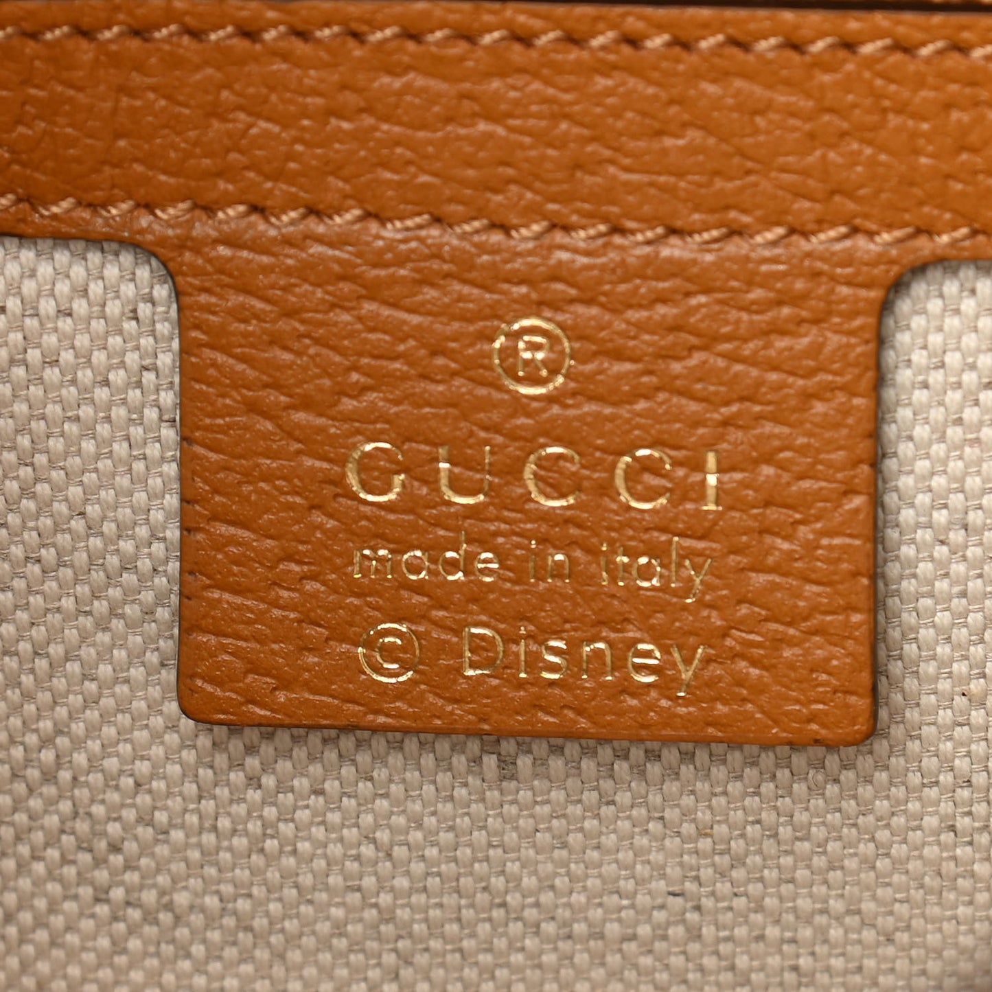 X DISNEY Mini Vintage GG Supreme Monogram Mickey Mouse Small Belt Bag Beige Vintage Sun Oil