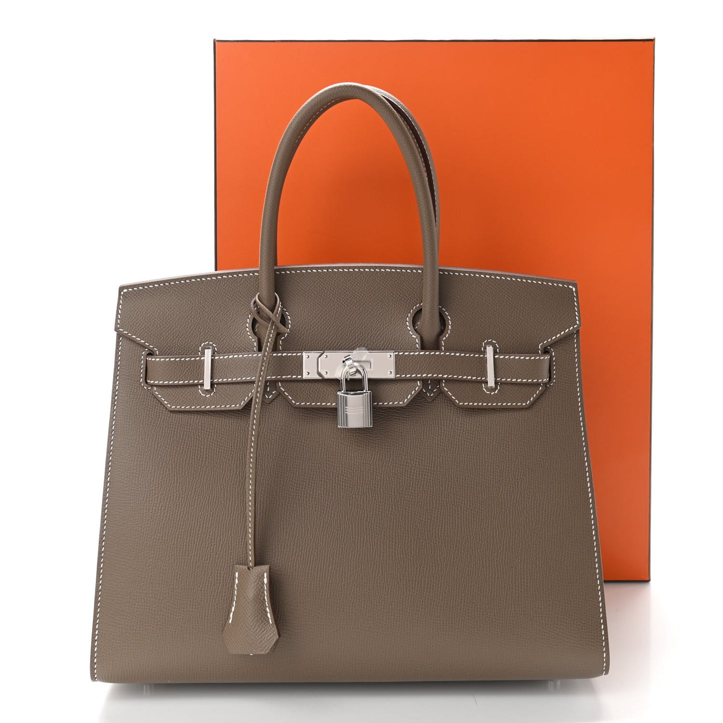Epsom Birkin Sellier 25 Etoupe