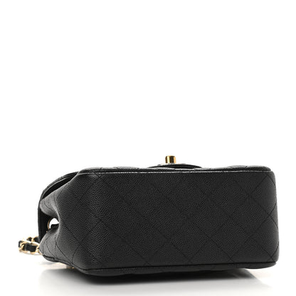 Chanel Caviar Quilted Mini Square Flap Black 4 of 11
