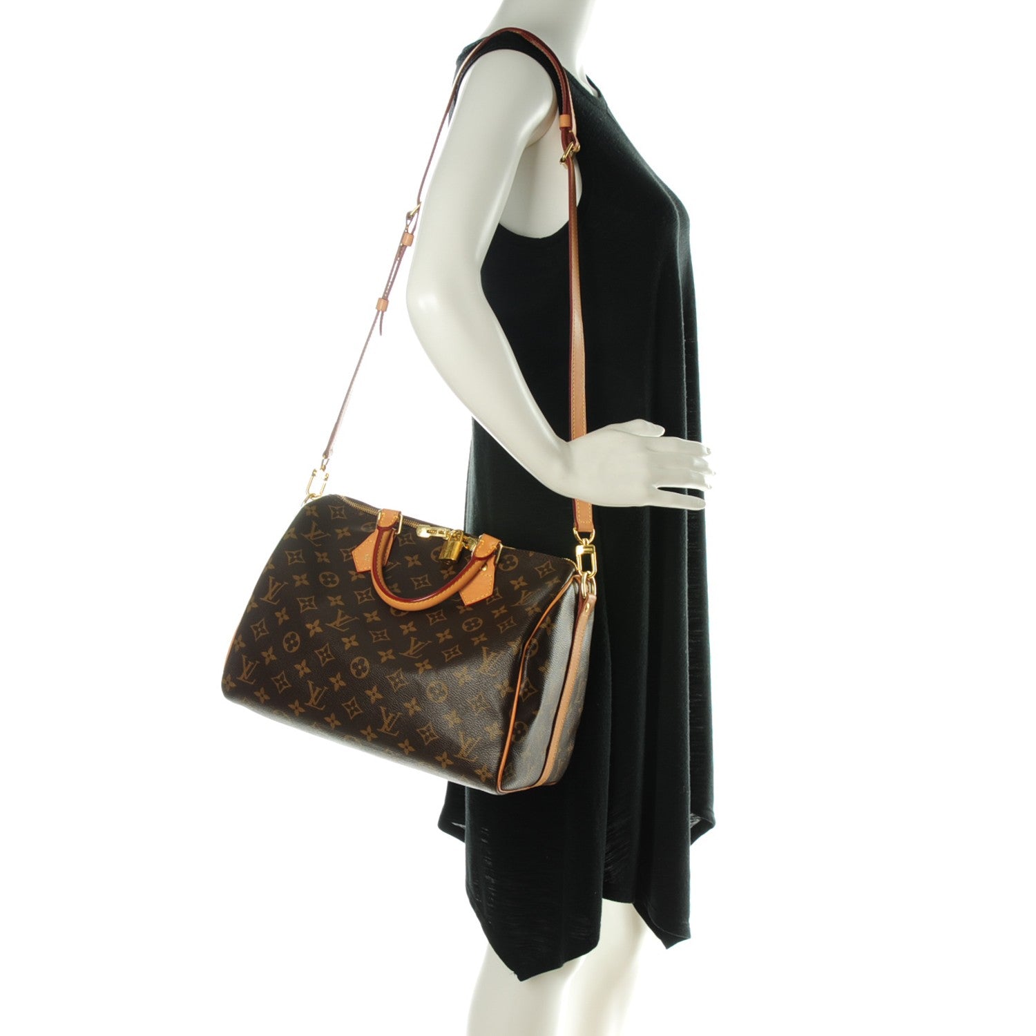 Louis Vuitton Monogram Speedy Bandouliere 30 2 of 8