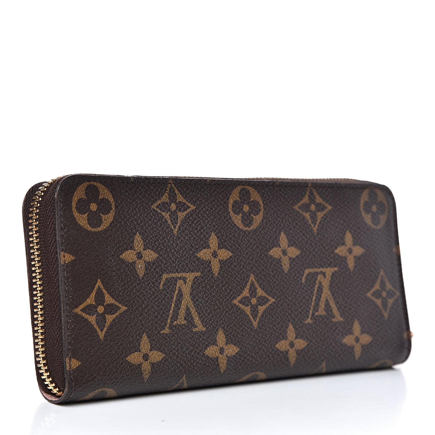 Louis Vuitton Monogram Clemence Wallet Rose Ballerine 3 of 13